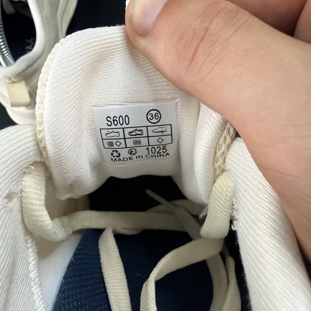 BRONAX Womens Beige Wide Toe Box Walking Sneakers Comfort Shoes Size 6 Wide - Picture 7 of 7